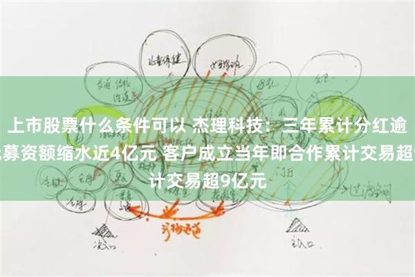 上市股票什么条件可以 杰理科技：三年累计分红逾3亿元募资额缩水近4亿元 客户成立当年即合作累计交易超9亿元